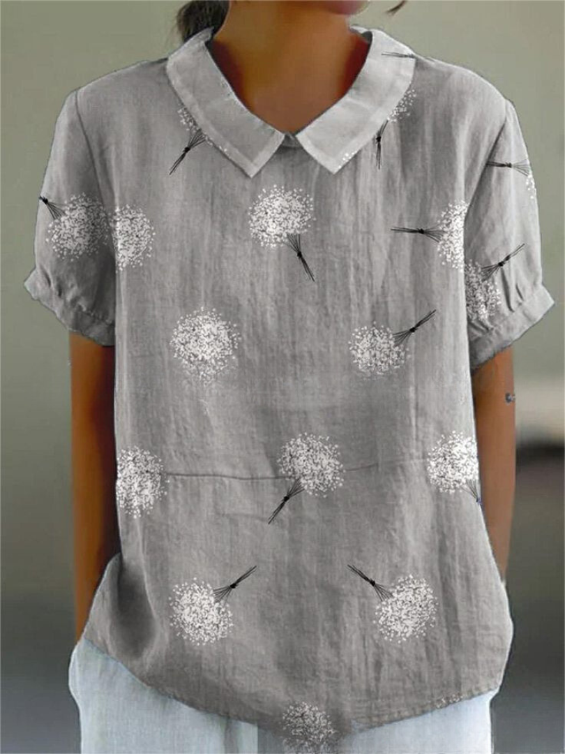 Carla - Camisa floral elegante