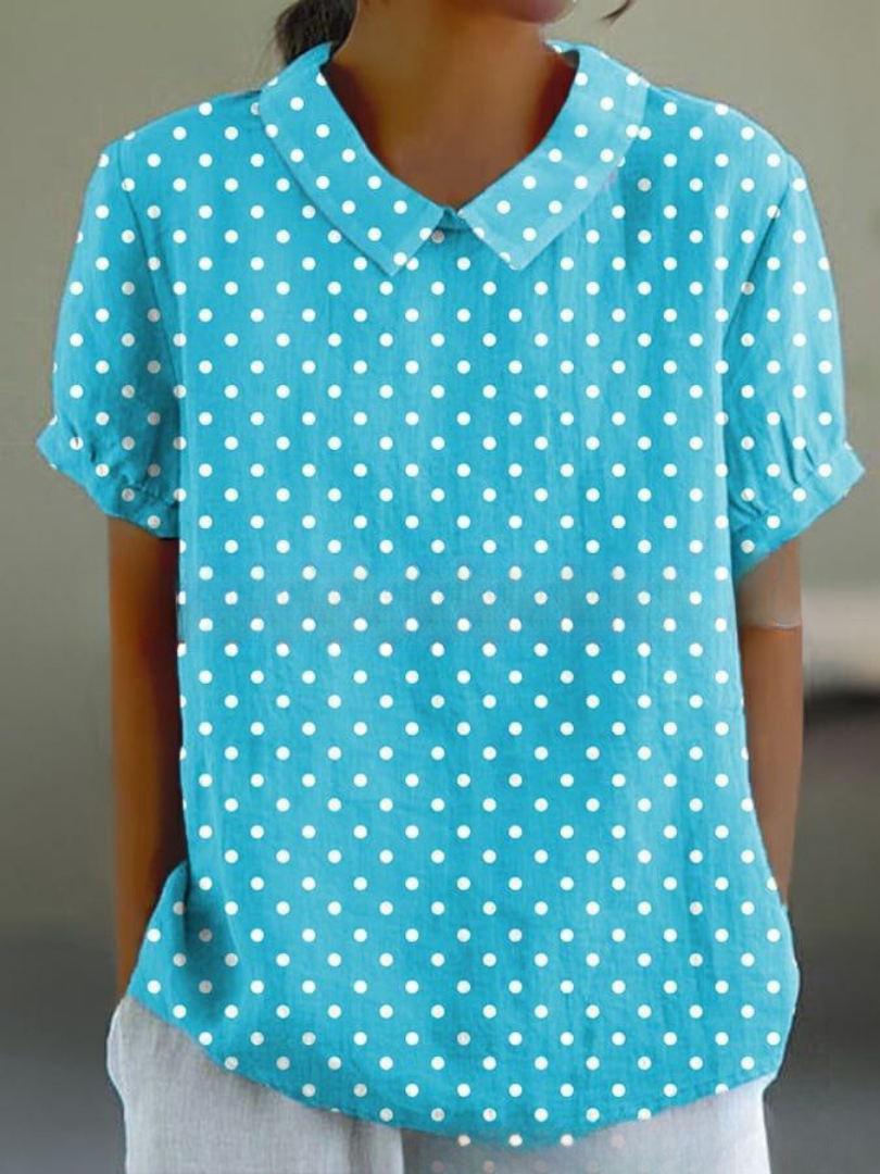 Carla - Camisa floral elegante