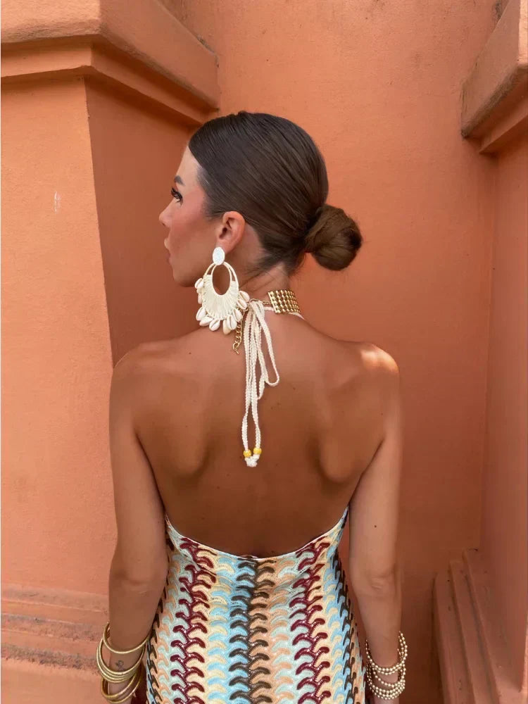 Rosana - Vestido con espalda descubierta