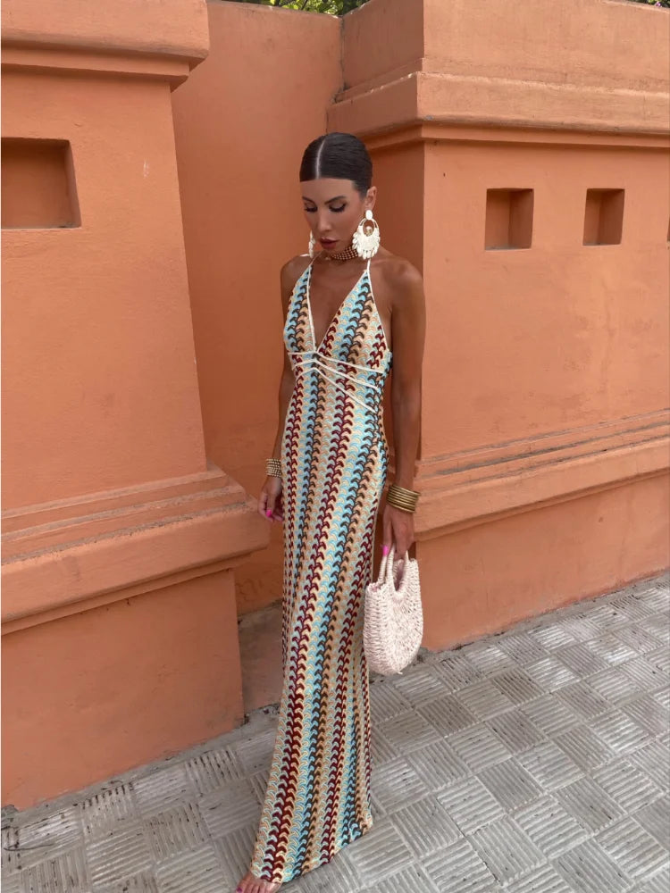 Rosana - Vestido con espalda descubierta