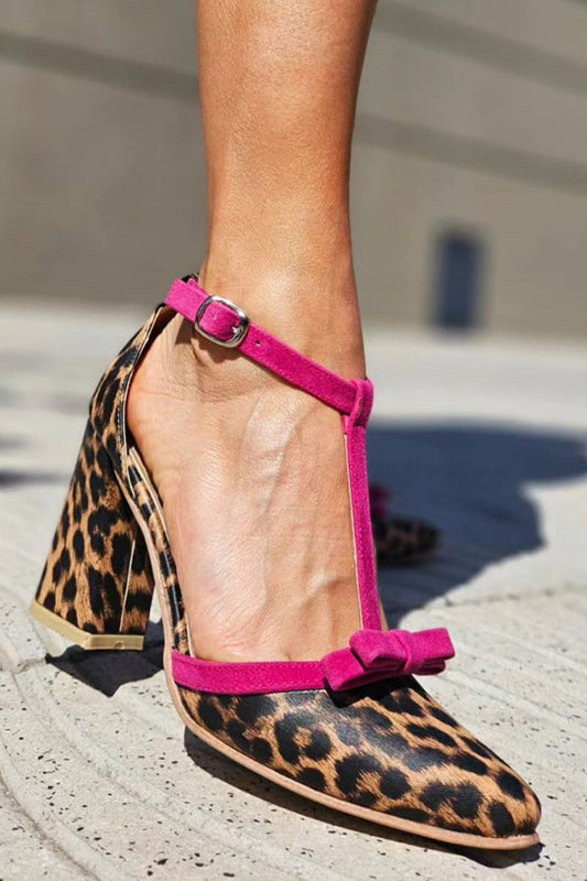 Savara - Sandalias con estampado animal