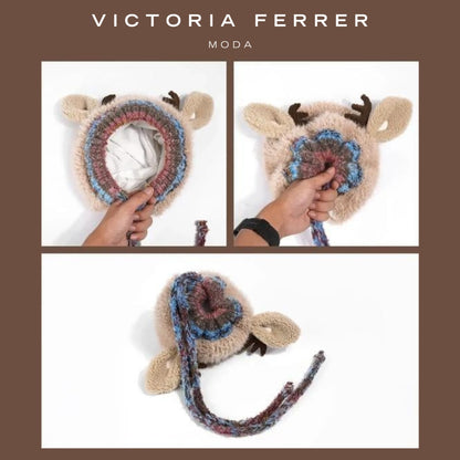 🎁 OFERTA NAVIDAD 🎄 RenoFest™ – Gorro Navideño con Cuernos de Reno