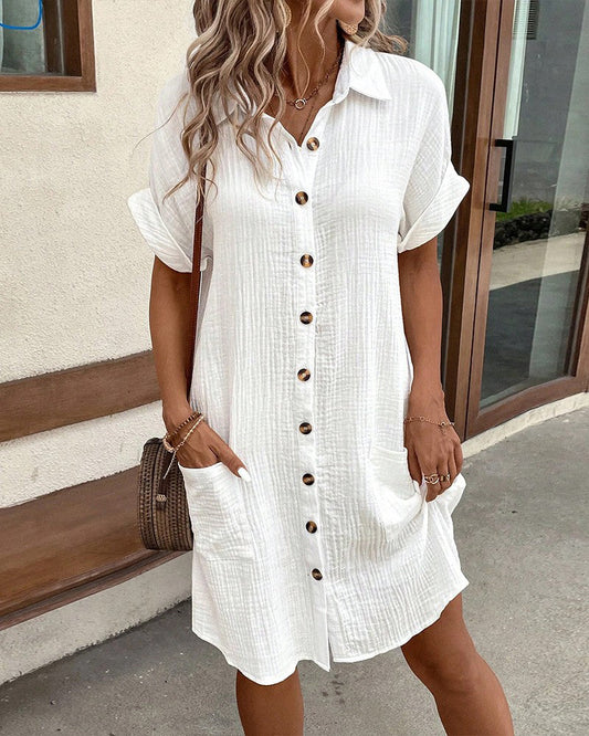 Monza | Vestido tipo polo elegante